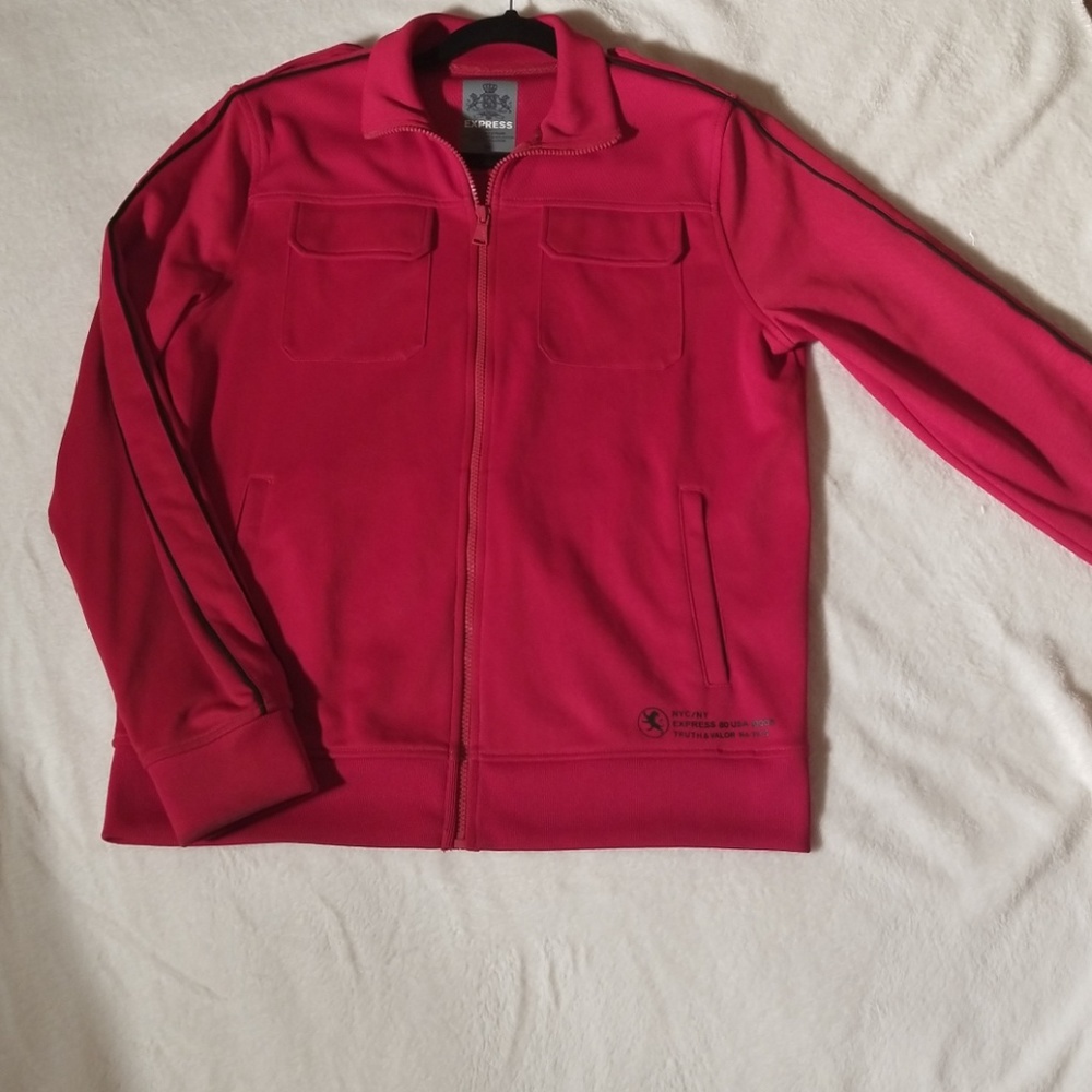 Express zip up sweater M